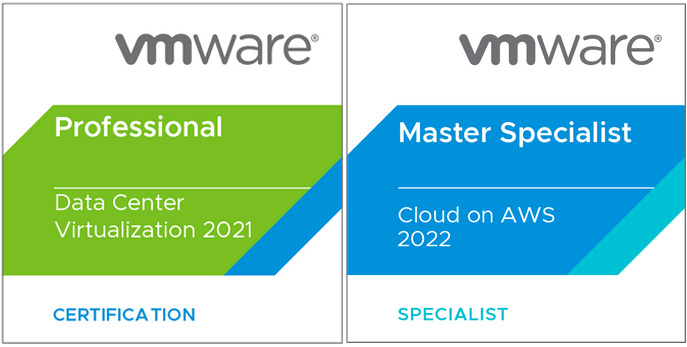 Read more about the article Two More VMware Certs
