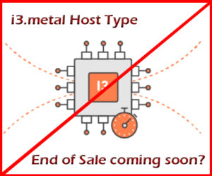 Read more about the article VMC on AWS – i3.metal EOS