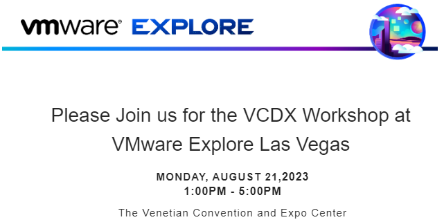 Read more about the article VCDX Workshop at VMware Explore