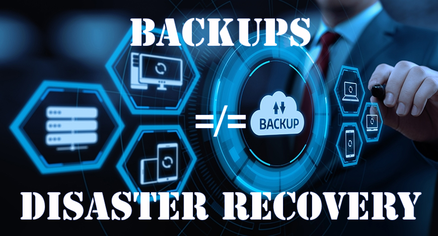 Read more about the article Backups are not DR