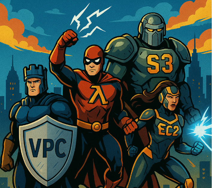 Read more about the article If AWS Services were Superheroes