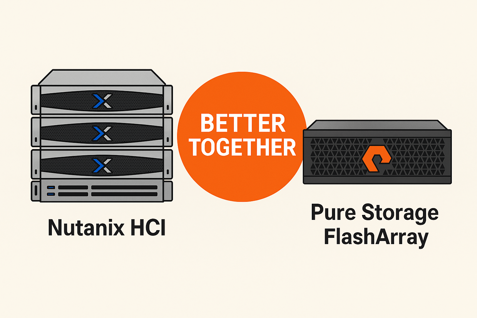 Read more about the article Nutanix with Pure Storage is now GA